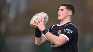 <p>Portarlington's Lee Fitzpatrick (pictured playing for Newbridge College) will make his Ireland U/20 debut on Friday night against South Africa in Cork. Photo: Shauna Clinton/Sportsfile </p> <p>Portarlington's Lee Fitzpatrick (pictured playing for Newbridge College) will make his Ireland U/20 debut on Friday night against South Africa in Cork. Photo: Shauna Clinton/Sportsfile </p>