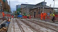 Laois steel company helps restore Luas Red Line with rapid installation at George’s Dock Bridge