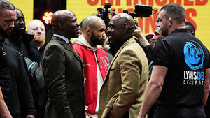 Nigel Benn threatens to restart rivalry with Eubank family after son Conor’s win