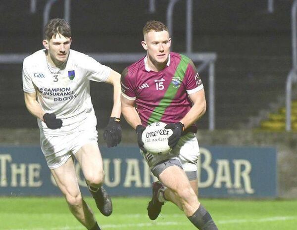 Portarlington's Colm Murphy was on the mark from placed balls on Sunday Photo: Denis Byrne