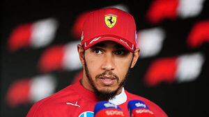 Lewis Hamilton defends focus after Ferrari chairman urges ‘less talk’