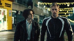 Alexander Skarsgard says new film Pillion is ‘not a conventional gay love story’