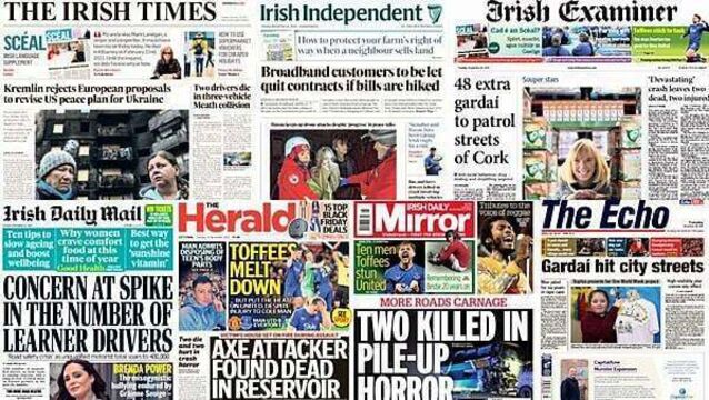 What the papers say: Tuesday's front pages