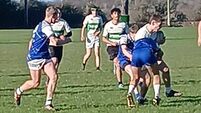 Dominant display sees Mountmellick CS march into rugby semi-final