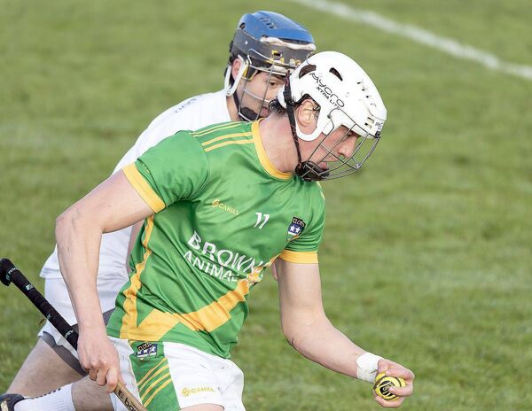 Clonad's Fionn Holland gathers this sliotar Photo: Sean Brilly Clonad's Fionn Holland gathers this sliotar Photo: Sean Brilly