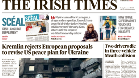 What the papers say: Tuesday's front pages