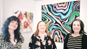 Artist made contact with Laois library at just the right moment