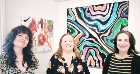 Artist made contact with Laois library at just the right moment