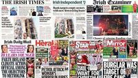 What the papers say: Thursday's front pages
