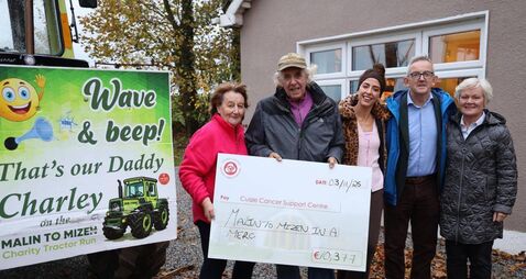Laois farmer completes Malin to Mizen challenge and raises over €20,000 for two charities