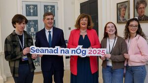 Three wise Laois students get a taste of politics