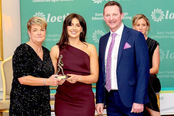 Chairperson Martina Phelan, Clodagh Dunne and Joe Fitzpatrick LOETB