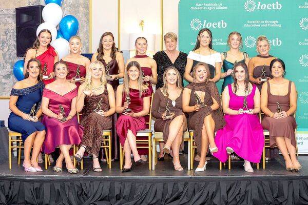 The Laois LGFA Intermediate team of the year