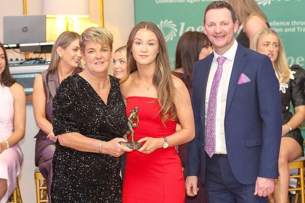 Chairperson Martina Phelan, Aoibhe Foyle and Joe Fitzpatrick LOETB