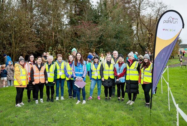 The organisers of the recently launched Camross Community Park junior parkrun Photo: Thomas Flinkow/Sportsfile The organisers of the recently launched Camross Community Park junior parkrun Photo: Thomas Flinkow/Sportsfile