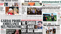 What the papers say: Monday's front pages