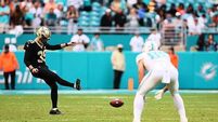Charlie Smyth scores 56-yard field goal on first career NFL start for New Orleans Saints