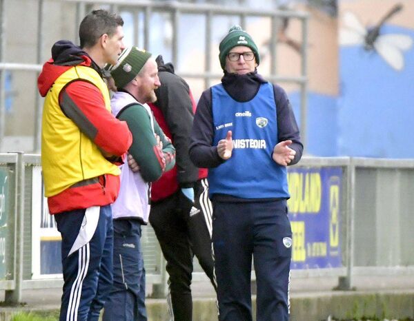 The Stradbally Parish Gaels management team Photo: Denis Byrne