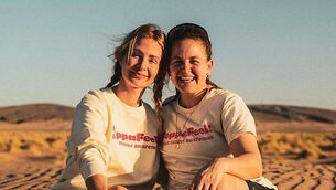 Journalists swim in solidarity one year since US reporter imprisoned in Russia