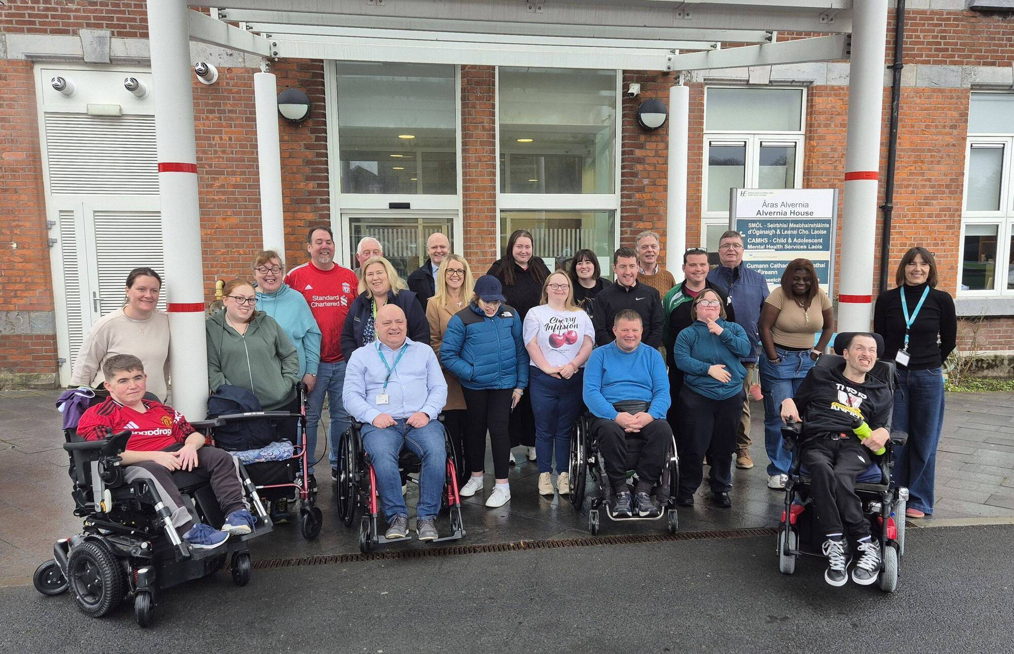 IWA centre in Portlaoise hosts uplifting visit - News - Laois Nationalist