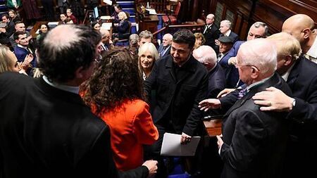 Volodymyr Zelenskiy bids to capture Irish hearts on whirlwind state visit