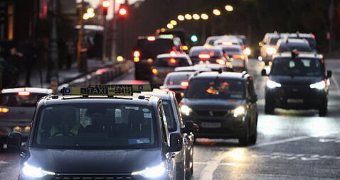 Traffic delays expected as taxis drive no more than 20km/h in protest