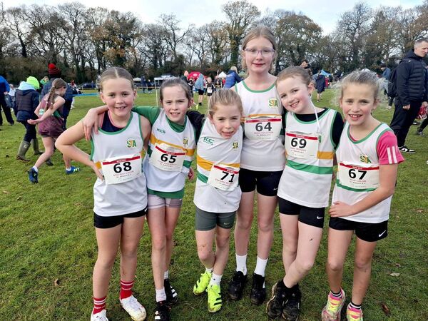 The Girls U/11 team who were in action in Stradbally .