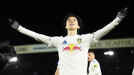 Ao Tanaka’s dramatic equaliser sees Leeds heap more misery on Liverpool