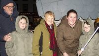 Special guests light up Mountmellick Christmas Tree