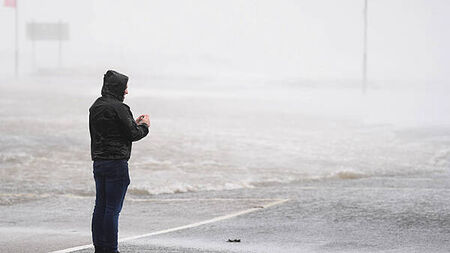 Storm Bram: Orange wind warning issued for 11 counties