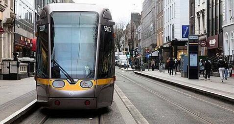 Luas red line services partially out of action due to a fault