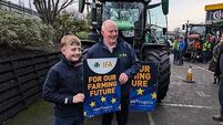 IFA president and son, 11, travelling to Brussels by tractor as part of protest