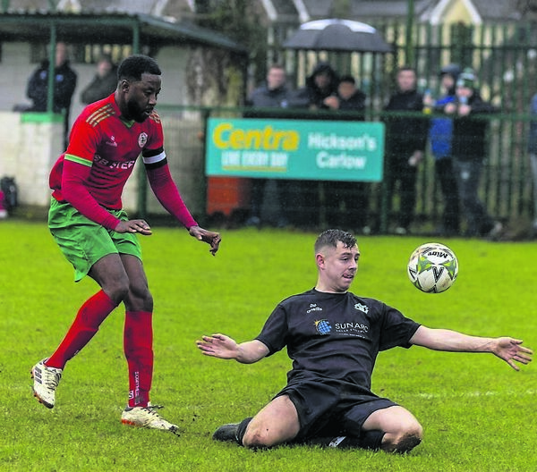St. Patrick’s Tobi Jimoh and New Oak’s Cian Dowling are set to clash this Friday in the WCLR Shield Final. St. Patrick’s Tobi Jimoh and New Oak’s Cian Dowling are set to clash this Friday in the WCLR Shield Final.