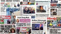 What the papers say: Friday's front pages