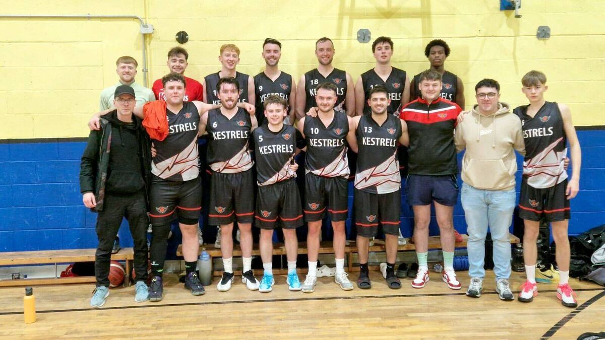 Kestrels men keeping their MABB Division One title defence on track