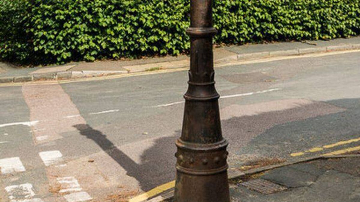 Joggers nearly poleaxed by Portlaoise ‘lamppost’