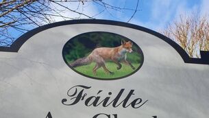 <p>One of the entrance signs for beautiful Clough village. File image</p>