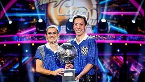 Karen Carney and Carlos Gu win Strictly Come Dancing in emotional final