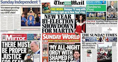 What the papers say: Sunday's front pages