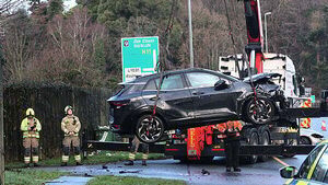 Three people injured following multi-vehicle crashes in Dublin and Wicklow