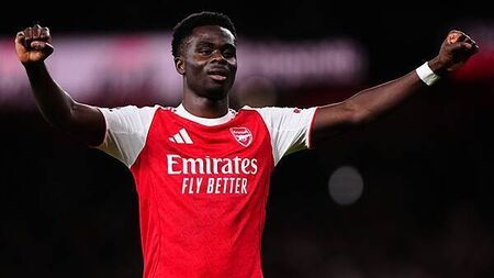 Bukayo Saka says Arsenal paying little attention to Man City’s pursuit of them