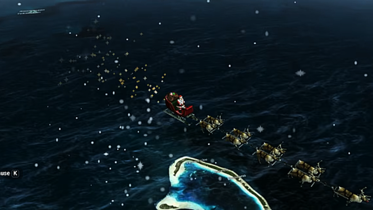 Santa Tracker 2025: Watch Santa's progress as he delivers gifts around the world