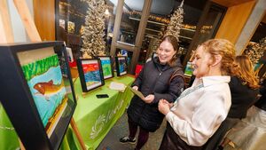 Laois dialysis patients launch unique painting project in local library