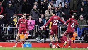 Florian Wirtz nets first goal for Liverpool in nervy win over bottom side Wolves