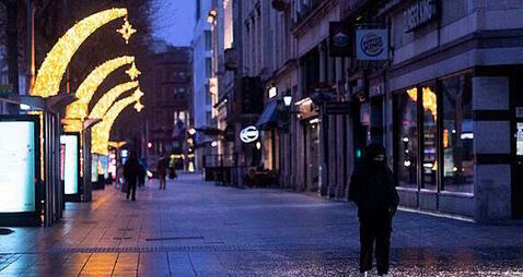 Temperatures could reach -6 degrees with snow and ice warnings in place