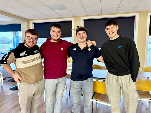 Nathan Flanagan, Liam Doyle, Aaron Coiley, Oisín Hade Nathan Flanagan, Liam Doyle, Aaron Coiley, Oisín Hade