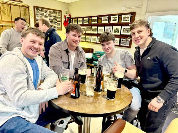 James Conroy, Richie Whelan, Dylan Kelly, Darragh Phelan James Conroy, Richie Whelan, Dylan Kelly, Darragh Phelan