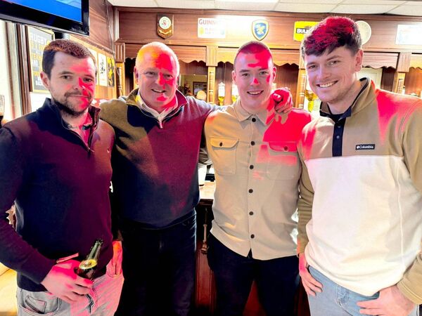 Damien Culleton, Lar Hogan, Mikey Doran, Cormac Rigney Damien Culleton, Lar Hogan, Mikey Doran, Cormac Rigney