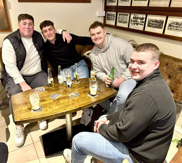 Luke Rigney, Will O'Reilly, Sean Peters, Conor Doran Luke Rigney, Will O'Reilly, Sean Peters, Conor Doran