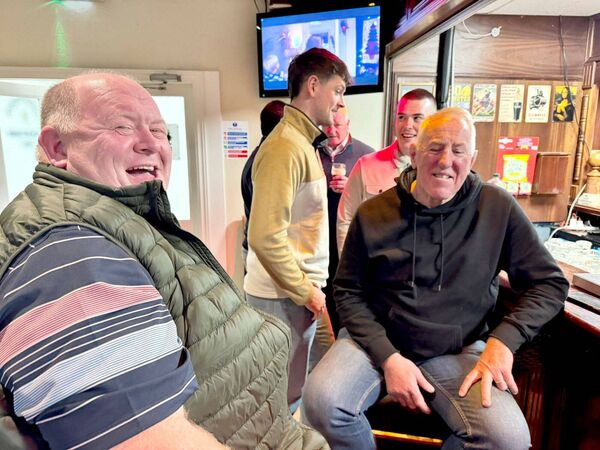 JJ Peters and Des Rigney JJ Peters and Des Rigney